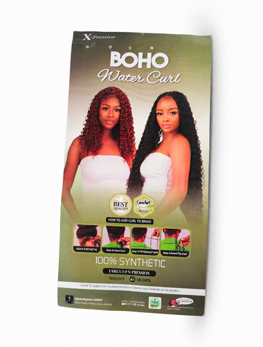 Pression boho water - boho, curl