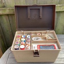 Vintage Sewing Box Table Top