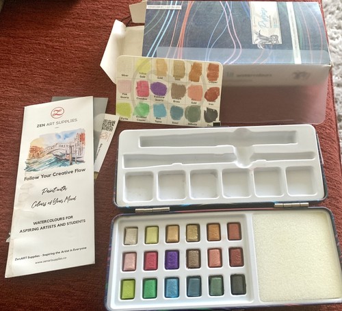 Shimmer watercolour palette - ,