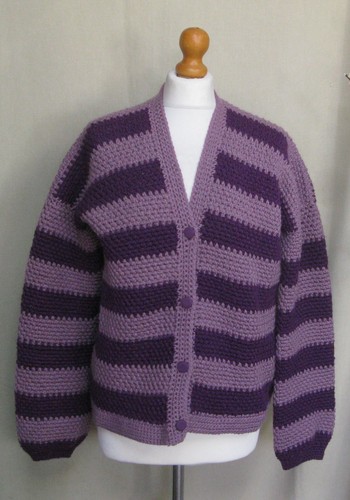 Vintage style hand knitted