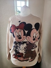 DISNEY  MICKEY AND MINNIE MOUSE FLORAL  PRINTED JUMPER XL 16-18