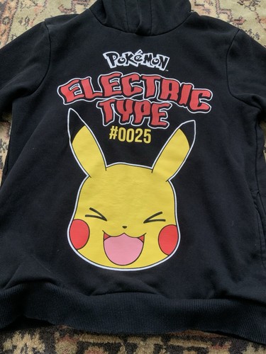 Pokémon pikachu black - black, hoodie