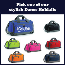 Personalised Football Holdall Kids School Boys Girls PE Sports Gym Shoe Kit Bag