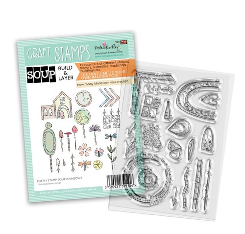 Polkadoodles clear stamps - polkadoodles,