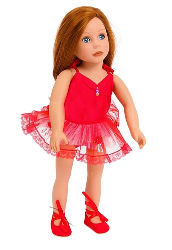 Frilly lily red ballet - frilly, tutu