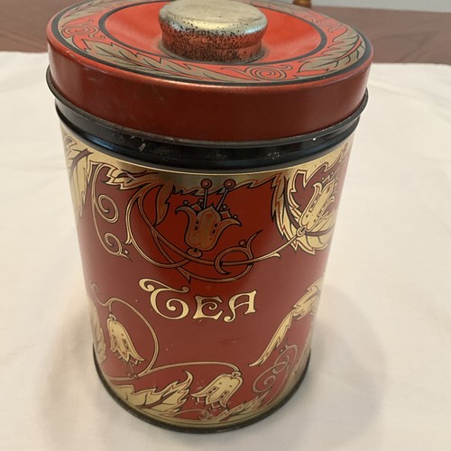 Vintage tindeco tea tin - tindeco,