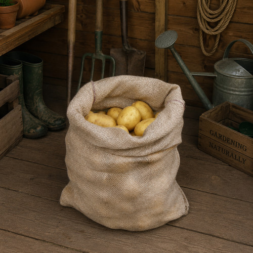 Hessian potato sacks 25kg jute - hessian,