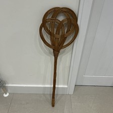 Vintage Retro Cane Carpet Rug