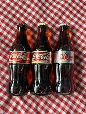 3x 2004/2005 Coca Cola Bottles