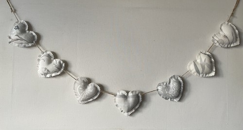 Heart garland bunting - garland,