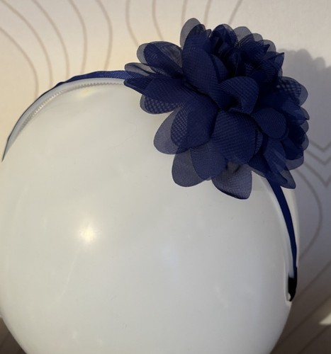 Blue fascinator headband - blue,