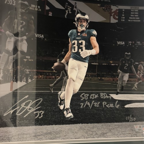 Cooper dejean signed 16x20 - dejean,