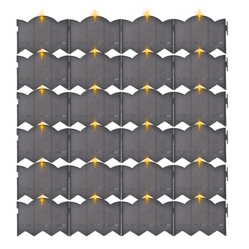 Solar powered garden borders - solar,