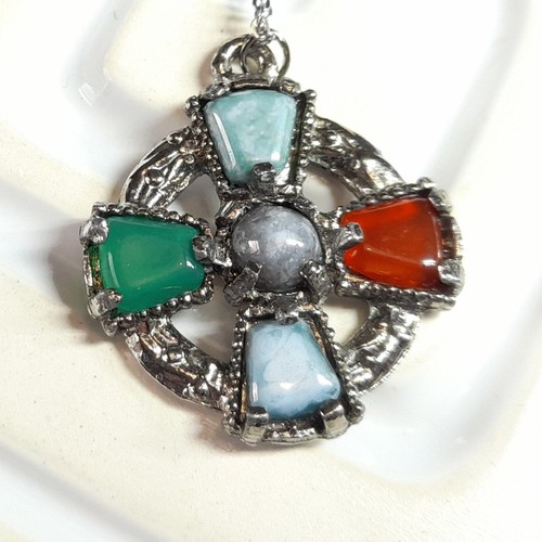 Celtic cross pendant vintage - celtic,