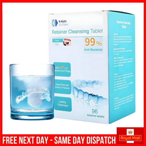 Retainer cleaning tablets - retainer,