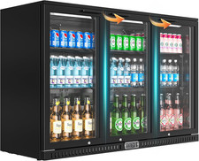 LED 3-Door Back Bar Cooler -