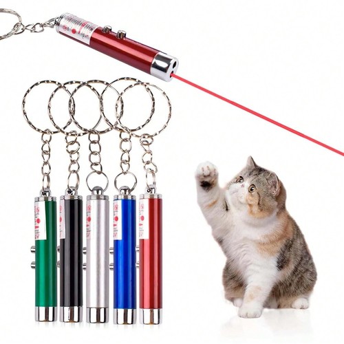 Laser pen cat toy - in, red
