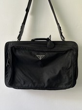 Prada Black Nylon Briefcase / Document Bag