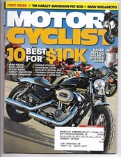Motorcyclist Magazine October