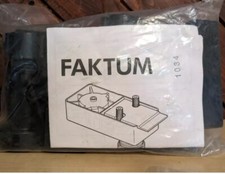 New Ikea Akurum 300.763.19  Faktum Kitchen Cabinet Set 4 Legs Adjustable Black