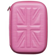 Pink Union Jack Zip Round