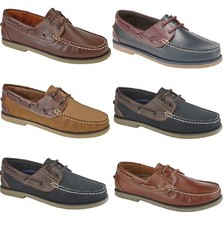 DEK Leather Boat Moccasin Deck