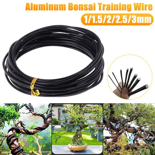 Black styling bonsai wires - bonsai,