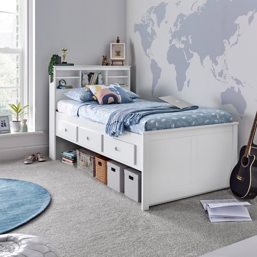 Veera white wooden single - veera,