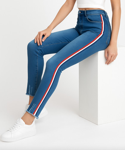 Ladies jeans denim womens - ladies,