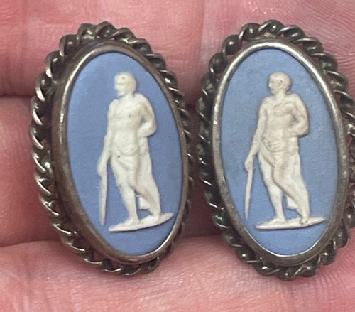 Vintage wedgwood silver blue - wedgwood,