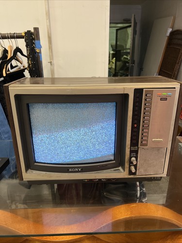 Vtg 1980s sony trinitron - sony,