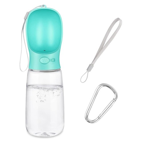 Emwel dog water bottle 550ml - water,