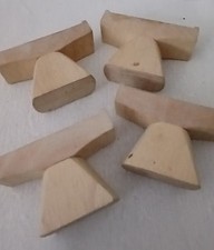 4 Train Track/ Road Wooden Bridge supports fit Brio/ Thomas/ Wooden World/Bigjig