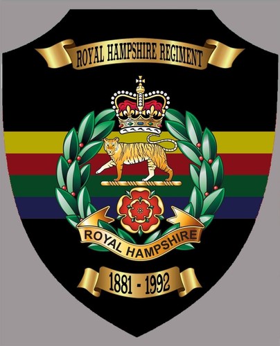 Royal hampshire regiment wall - hampshire,