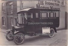 Original photo 1920's Coach bus A.Reeves Oswestry  Model T ?