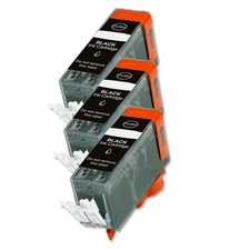 3 BLACK Ink Replacement w/