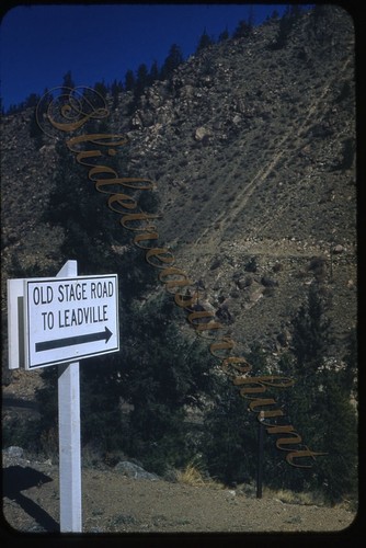 Old stage road leadville - road,