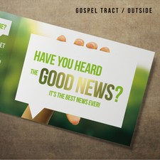 A6 Christian Gospel Tracts -