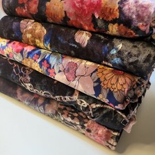 Floral Polka Dot Crush Velour