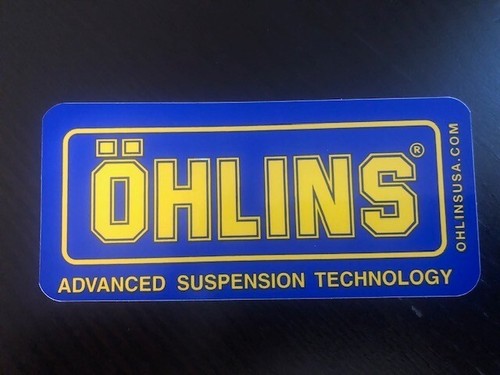 Ohlins suspension 7x3 - suspension, decal