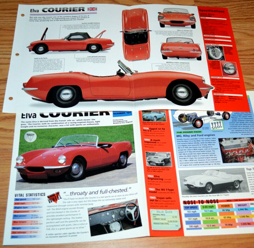 1959 elva courier specs info - 1959,