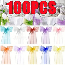 25 50 75 100 Organza Sashes