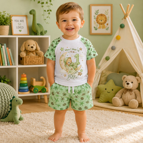 Personalised birthday short - birthday,