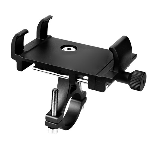 Black cycling phone holder - black,