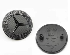 Mercedes benz 57mm gloss - gloss, black