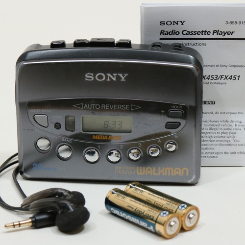 Sony walkman radio cassette - radio,