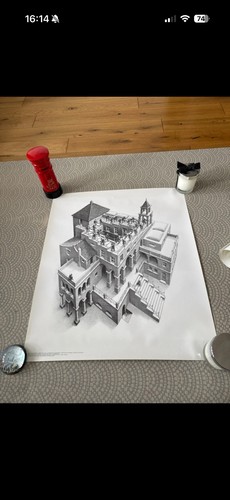 Escher ascending and - m.c,