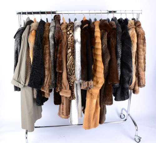 Real fur coat - real, lot