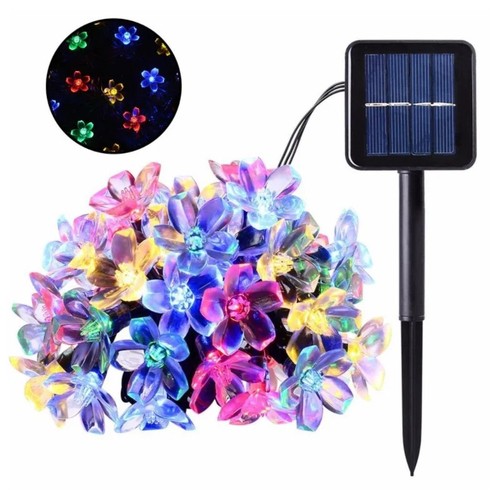Solar garden flower - solar, string