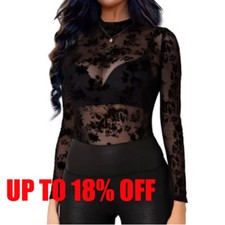 Ladies Sheer Mesh Tops